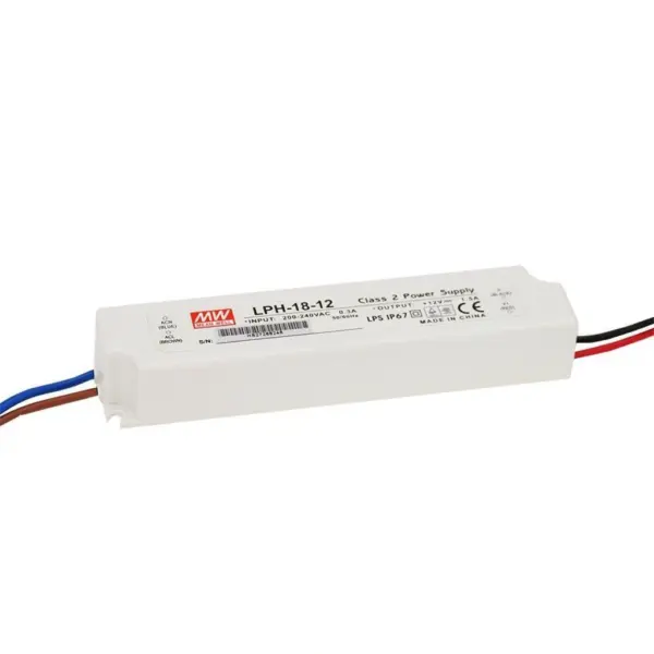НАПОЈУВАЊЕ LPH-18-24,24V DC, 3A, 140X30X20(LxWxH)mm,IP67,MEAN WELL