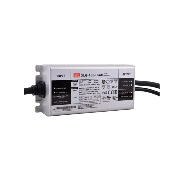 НАПОЈУВАЊЕ XLG-100-12,12V DC, 8A, 140X63X32(LxWxH)mm,IP67,MEAN WELL