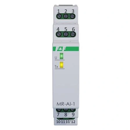 МОДУЛ ЗА АНАЛОГНИ ВЛЕЗОВИ MR-AI-1 ,MODBUS RTU,F&F