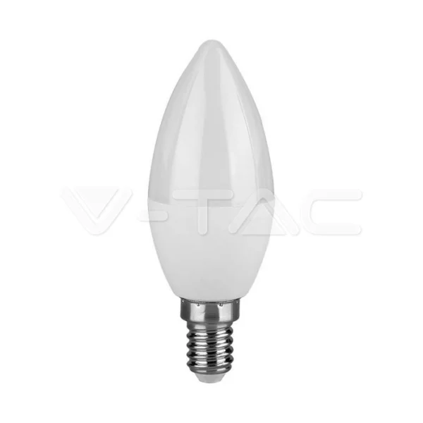 СИЈАЛИЦА LED E14 3.7W 6400K 320Lm СВЕЌА 214122 V-TAC