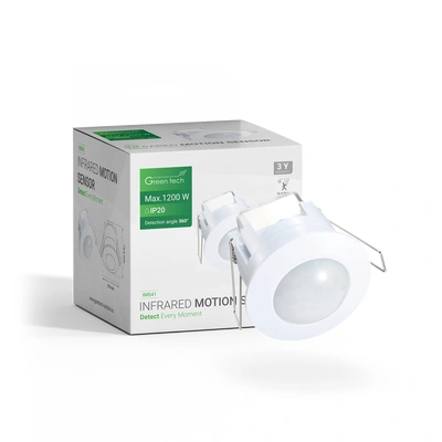 СЕНЗОР НА ДВИЖЕЊЕ ВГРАДЕН 360° IMS40A GREEN TECH