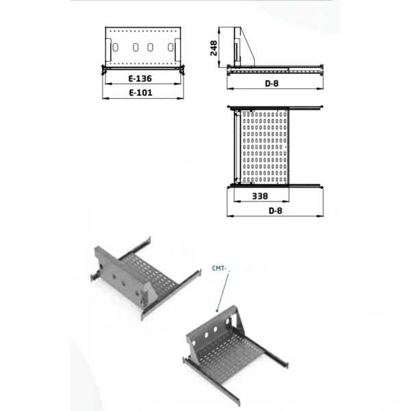 ФИОКА ЗА КОНД. БАТЕРИИ ЗА CPA, 800X400(ШxД)mm, 01.T.CMT.M.8040 CETINKAYA