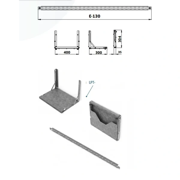 ДРЖАЧ ЗА ЛАПТОП ЗА CPA, L=600mm, 01.T.LPT.M.60 CETINKAYA