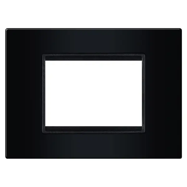 Рамка 3M EXP BASIC, црна со црн носач 70103.EE